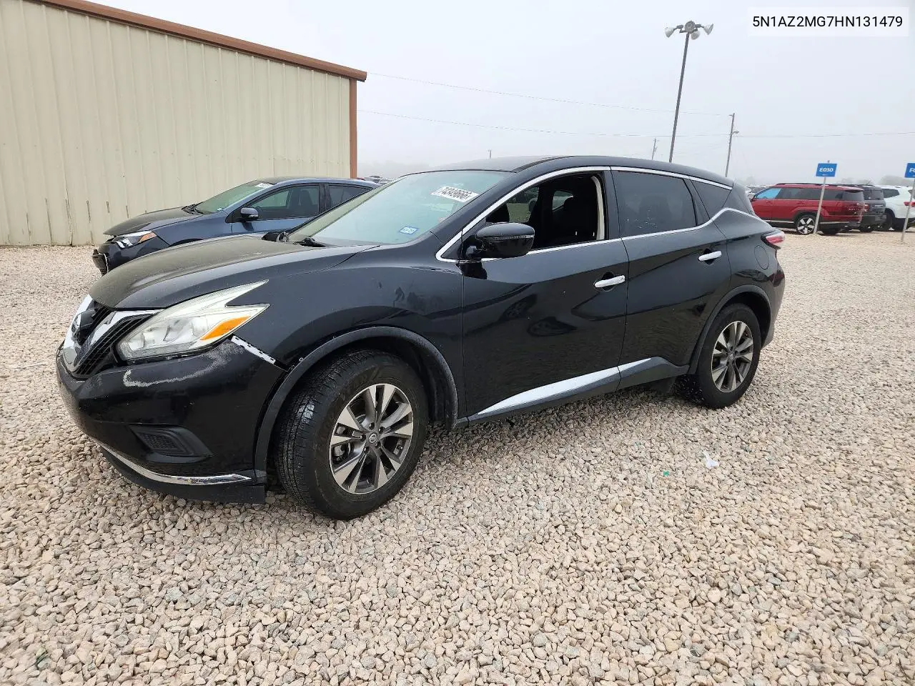 NISSAN MURANO 2017, VIN 5N1AZ2MG7HN131479