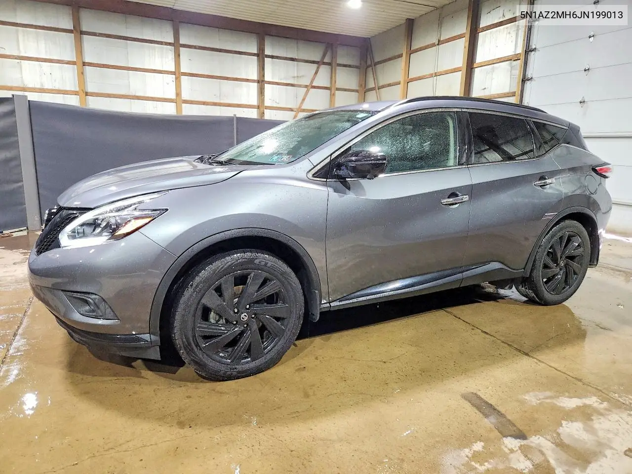 NISSAN MURANO 2018, VIN 5N1AZ2MH6JN199013