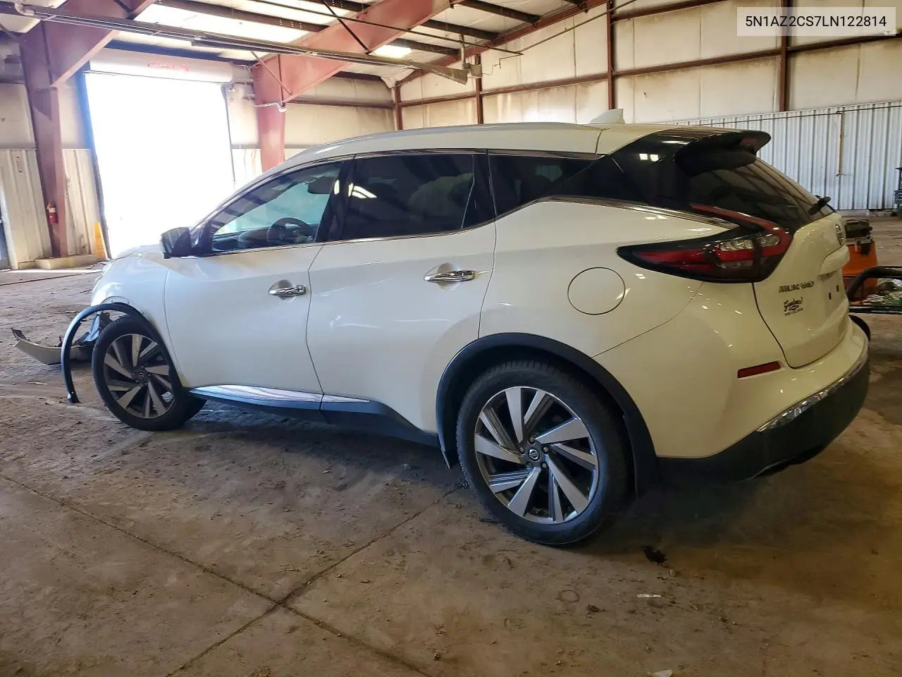 2020 NISSAN MURANO VIN 5N1AZ2CS7LN122814 — фото 2
