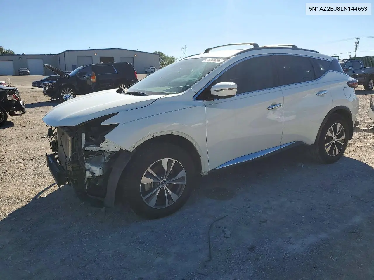 NISSAN MURANO 2020, VIN 5N1AZ2BJ8LN144653