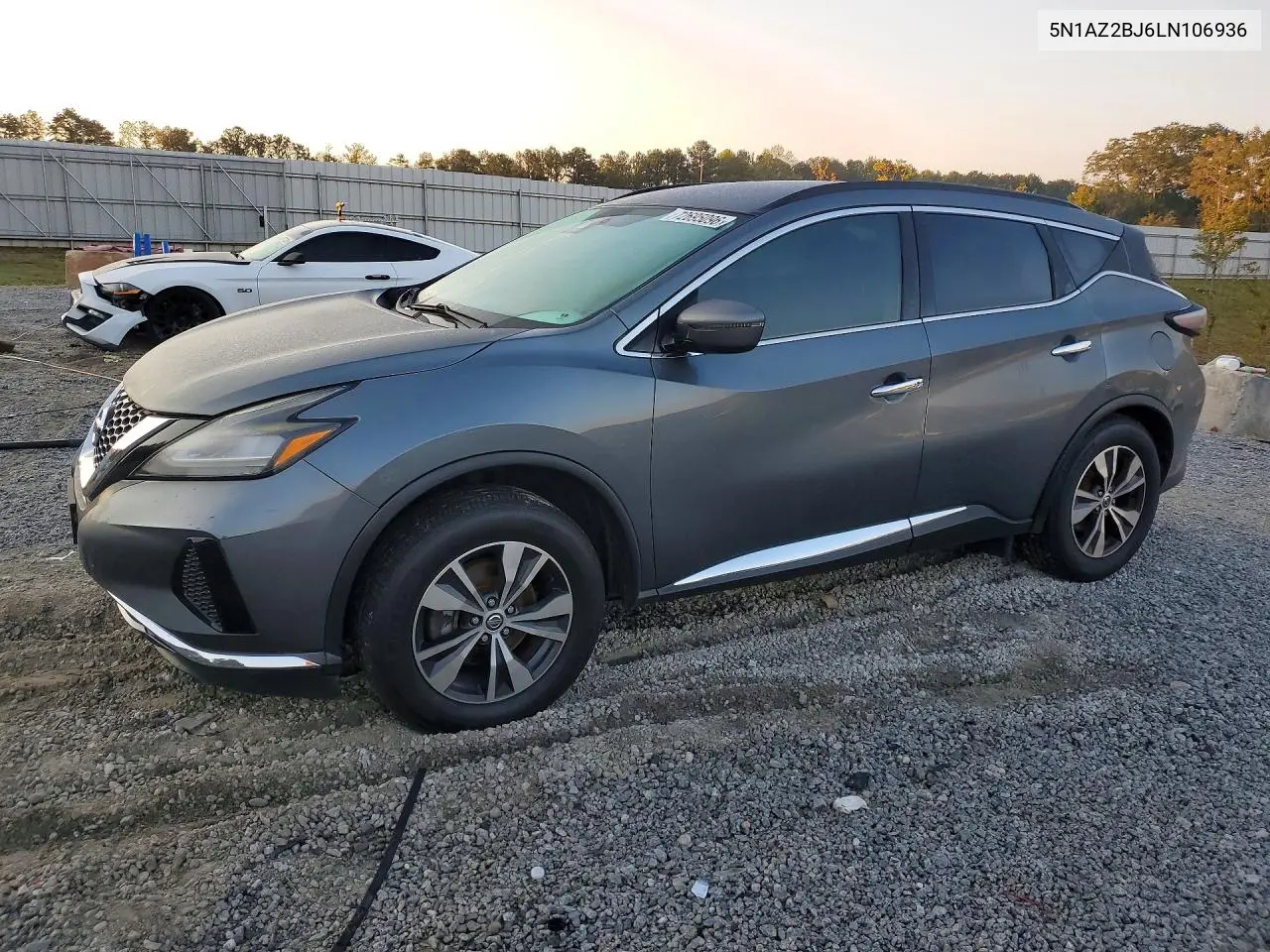 NISSAN MURANO 2020, VIN 5N1AZ2BJ6LN106936