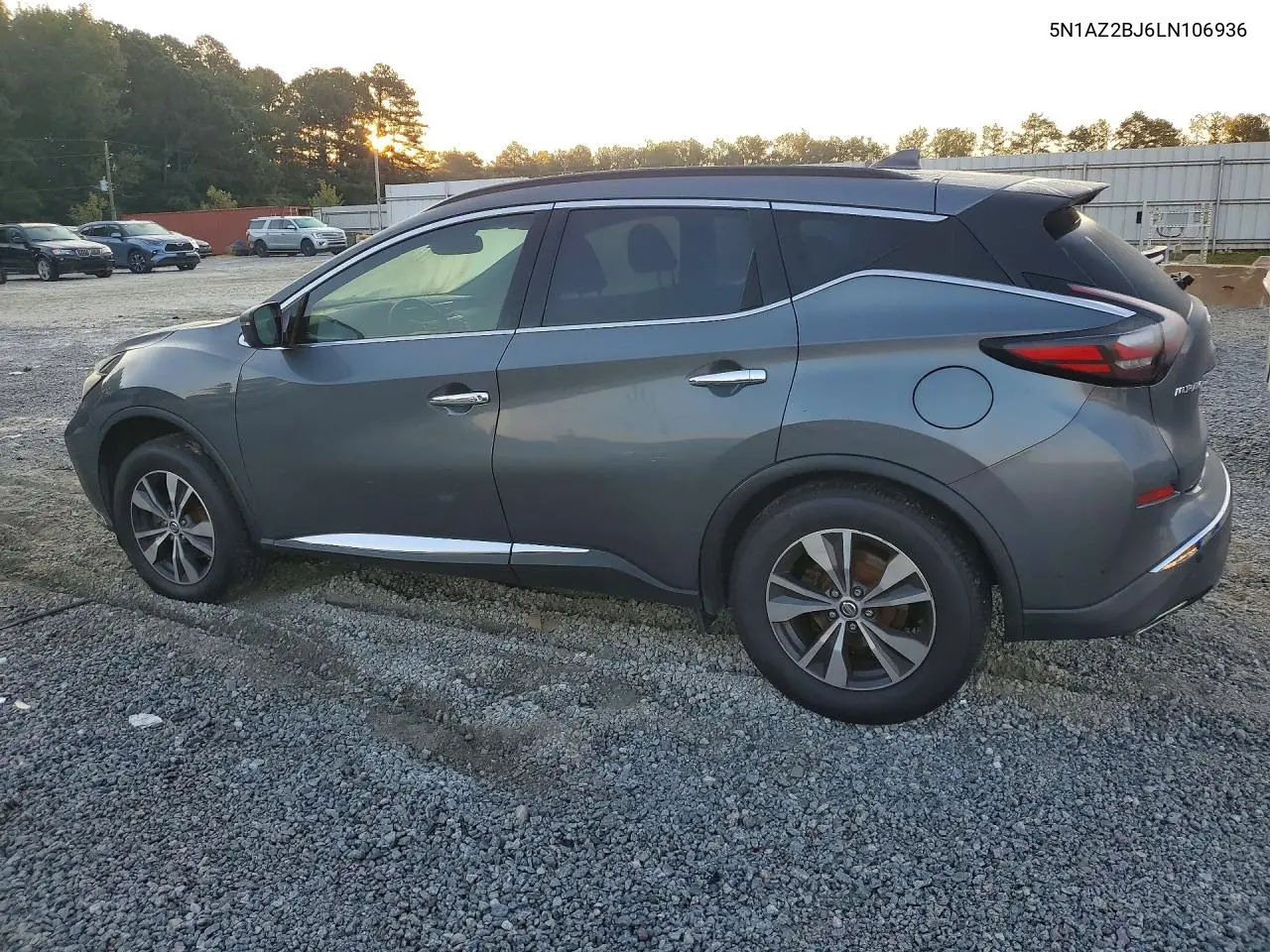 2020 NISSAN MURANO VIN 5N1AZ2BJ6LN106936 — фото 2