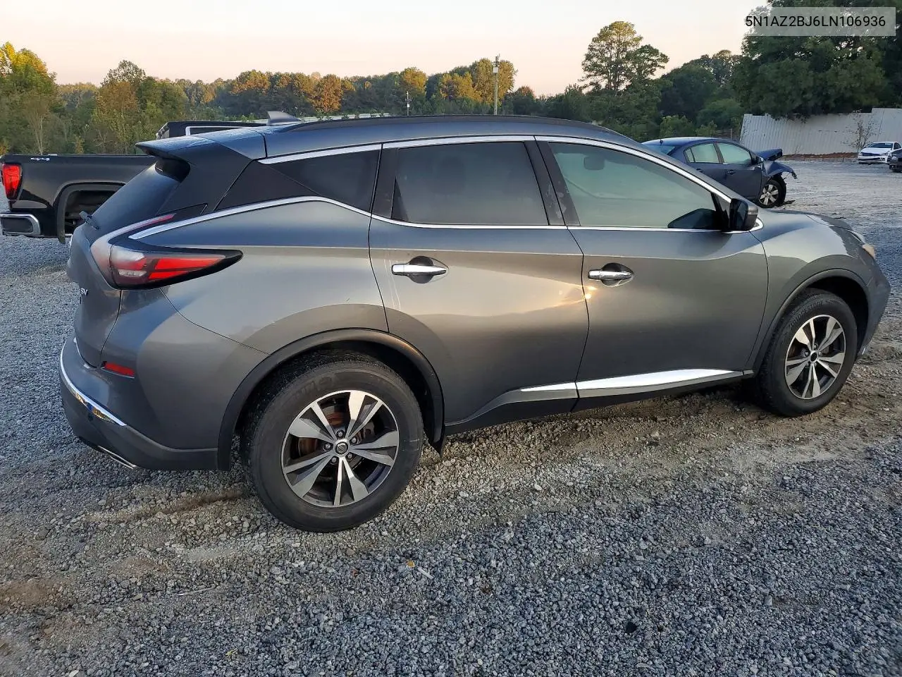 2020 NISSAN MURANO VIN 5N1AZ2BJ6LN106936 — фото 3