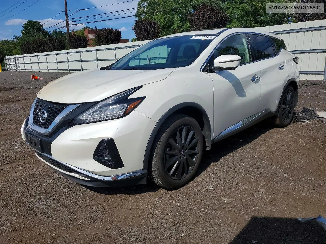 NISSAN MURANO 2021, VIN 5N1AZ2CS6MC125801