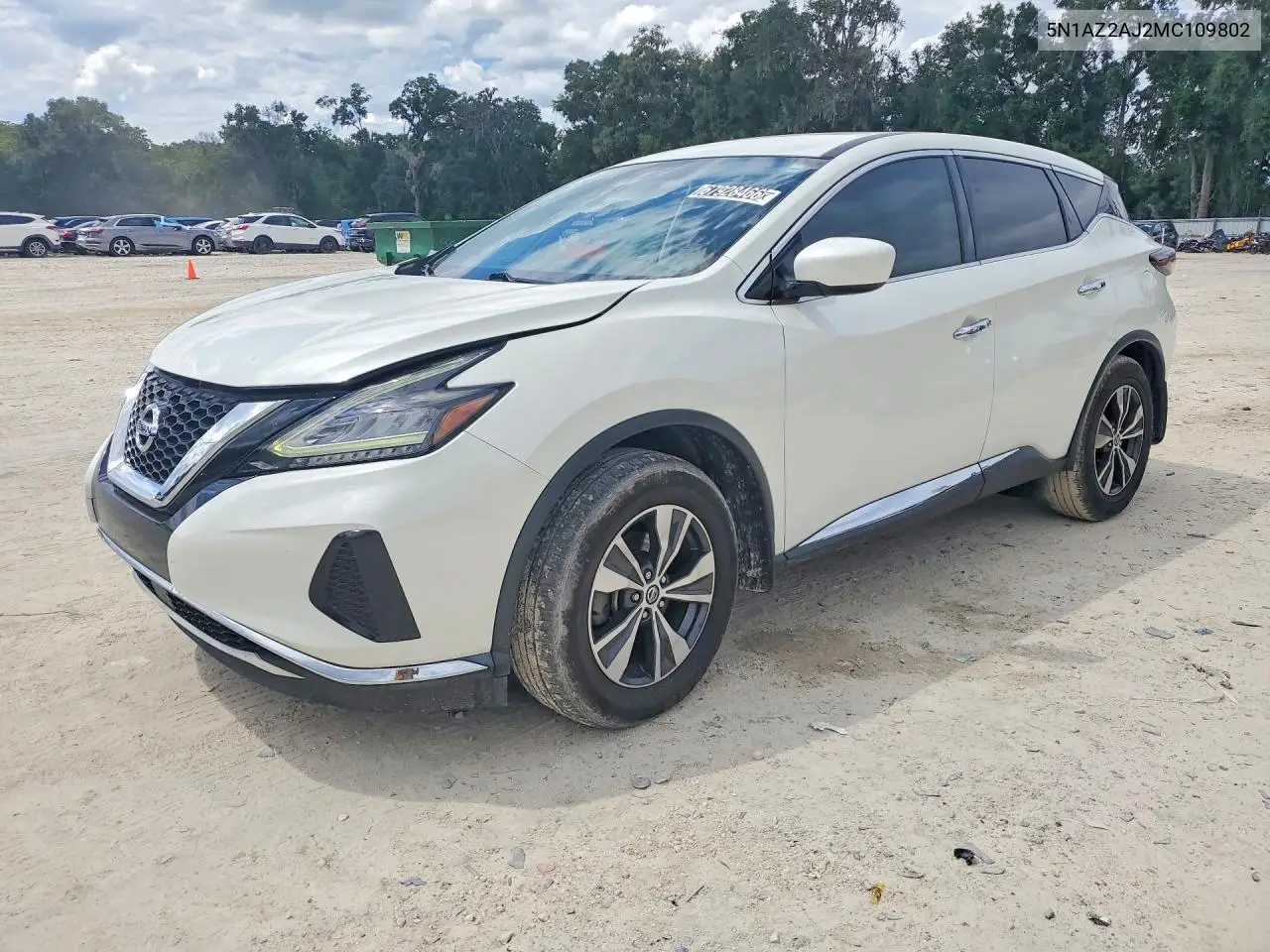 NISSAN MURANO 2021, VIN 5N1AZ2AJ2MC109802