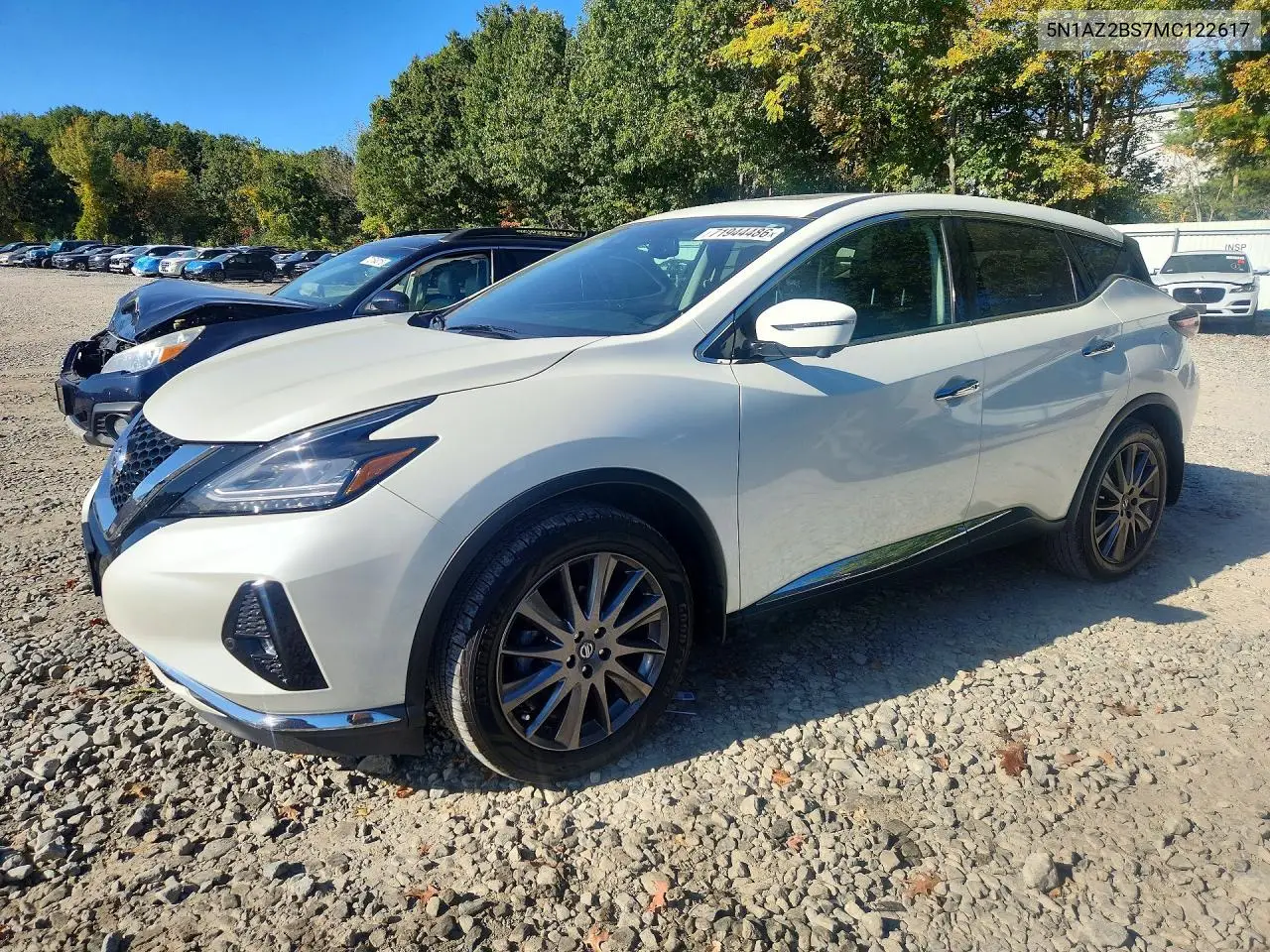 NISSAN MURANO 2021, VIN 5N1AZ2BS7MC122617