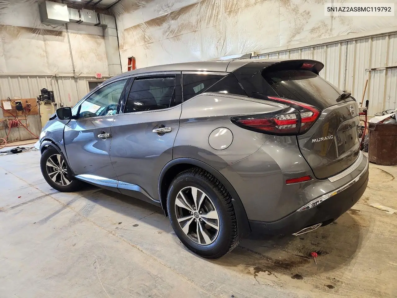2021 NISSAN MURANO VIN 5N1AZ2AS8MC119792 — фото 2