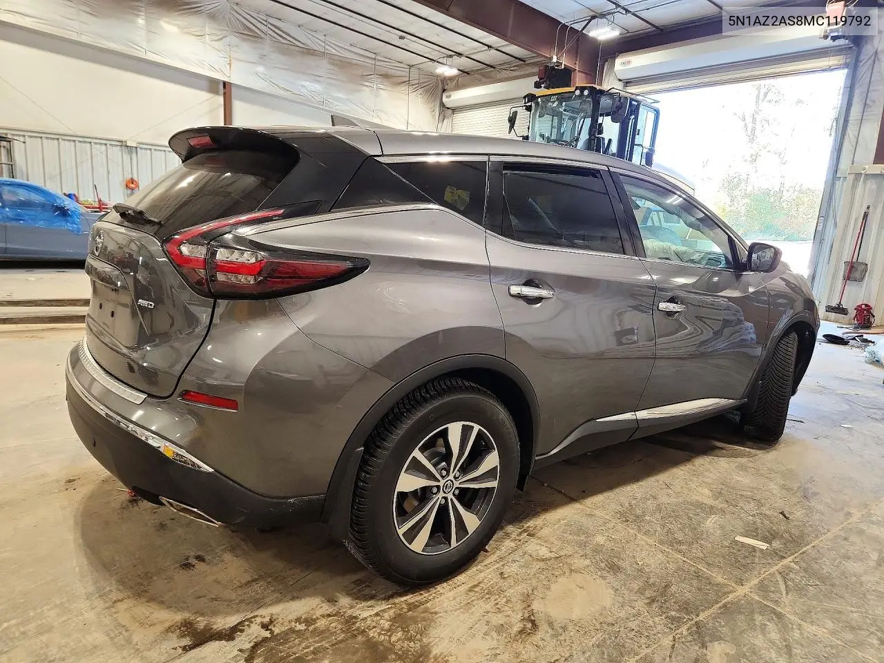 2021 NISSAN MURANO VIN 5N1AZ2AS8MC119792 — фото 3