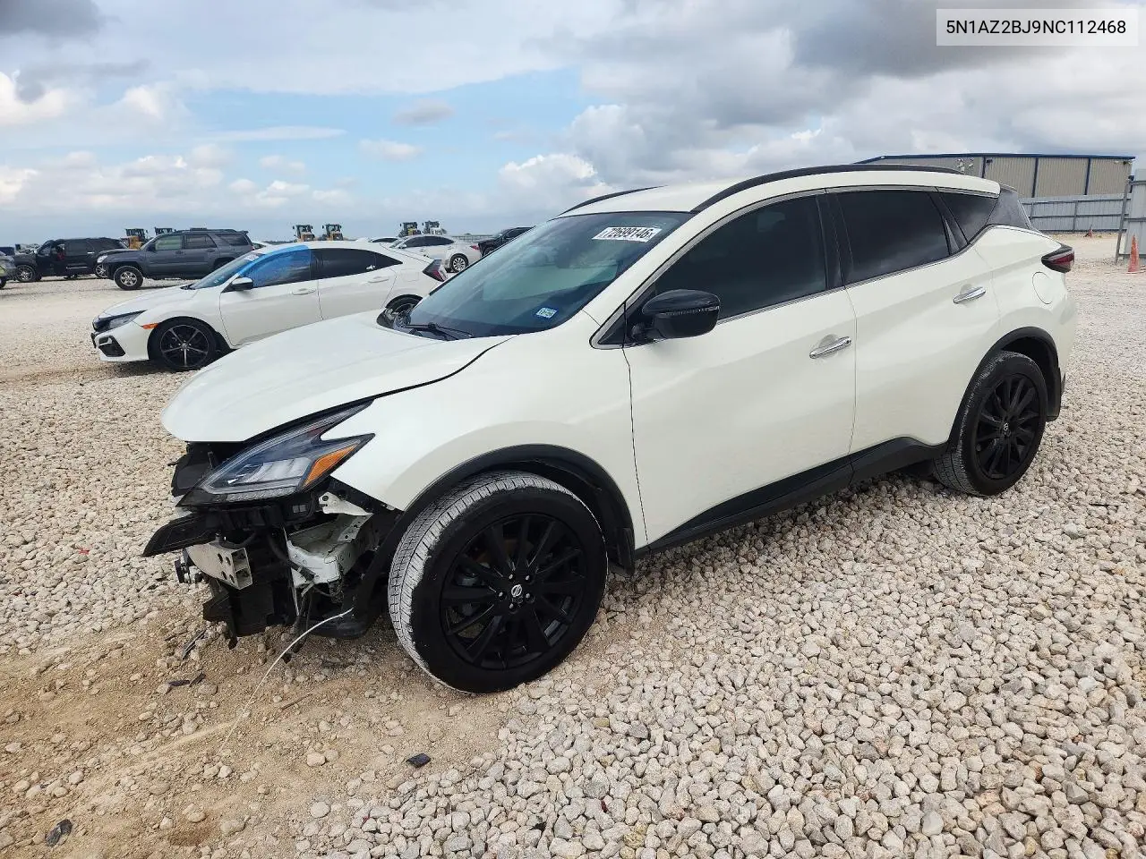 NISSAN MURANO 2022, VIN 5N1AZ2BJ9NC112468