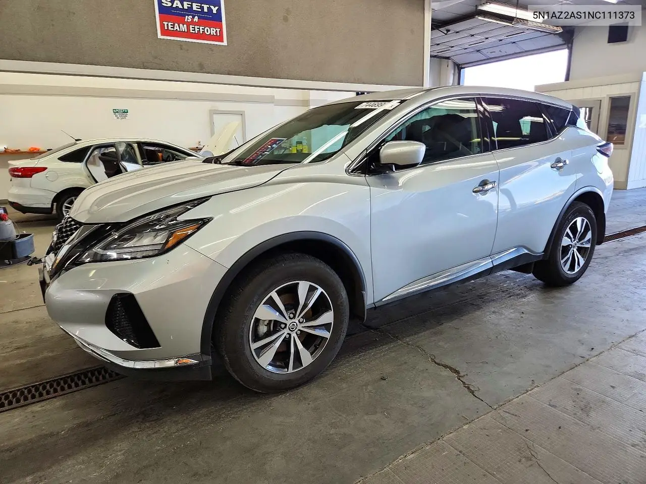 NISSAN MURANO 2022, VIN 5N1AZ2AS1NC111373