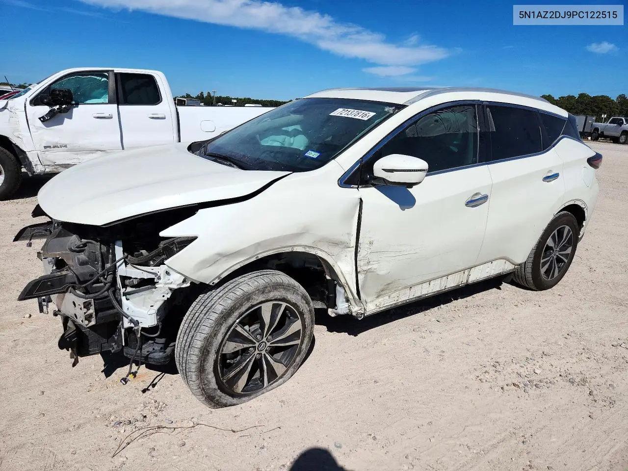NISSAN MURANO 2023, VIN 5N1AZ2DJ9PC122515