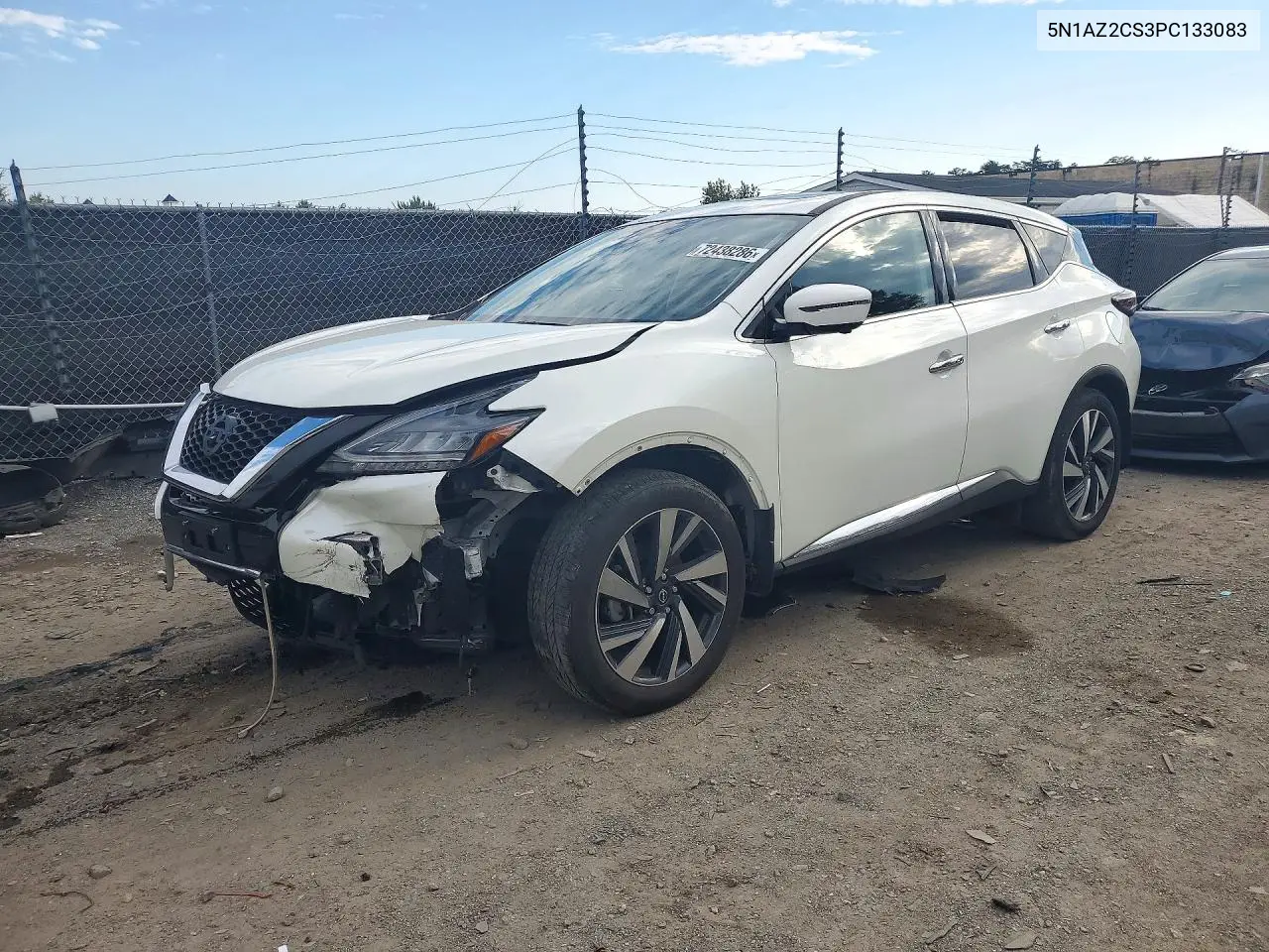 NISSAN MURANO 2023, VIN 5N1AZ2CS3PC133083