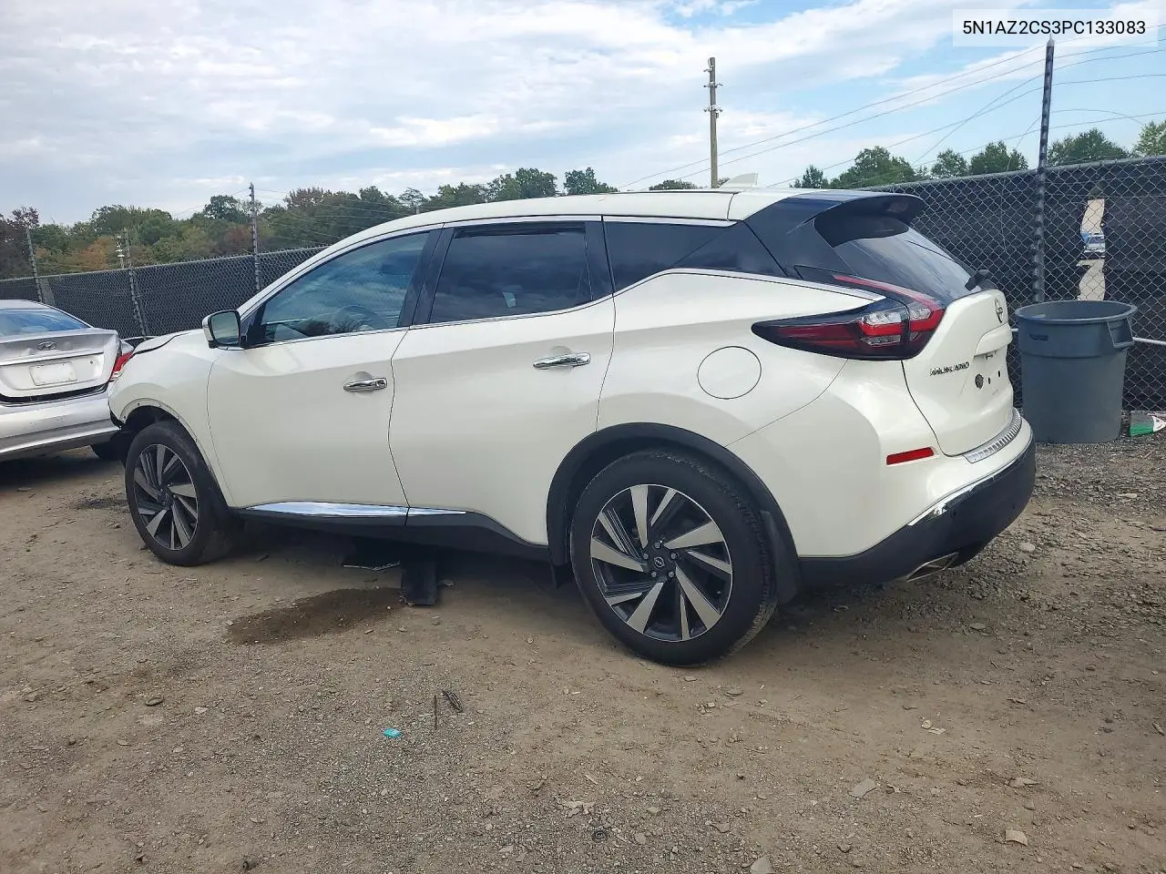 2023 NISSAN MURANO VIN 5N1AZ2CS3PC133083 — фото 2
