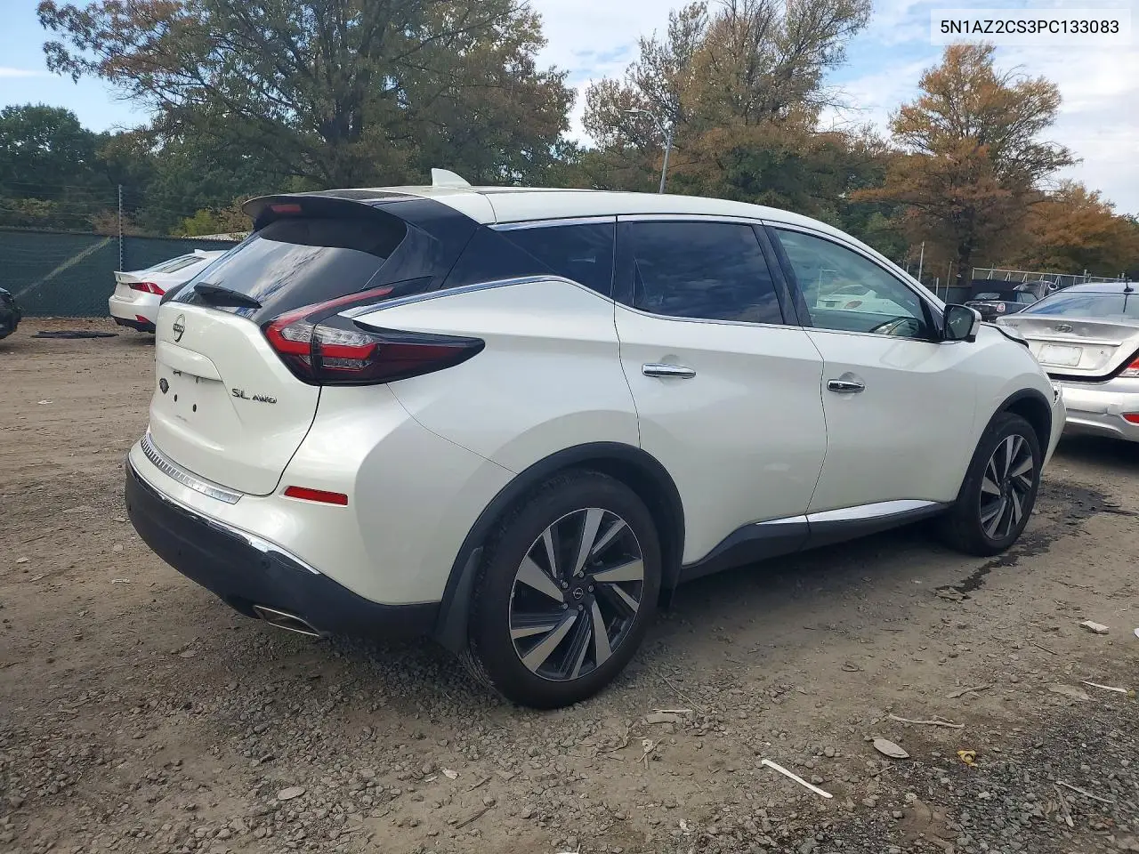 2023 NISSAN MURANO VIN 5N1AZ2CS3PC133083 — фото 3