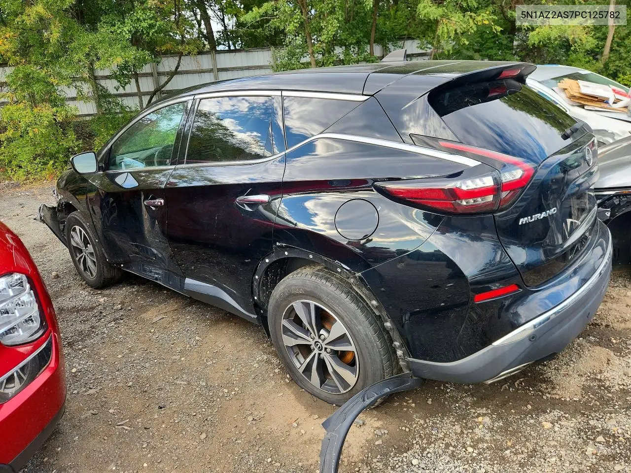 2023 NISSAN MURANO VIN 5N1AZ2AS7PC125782 — фото 2