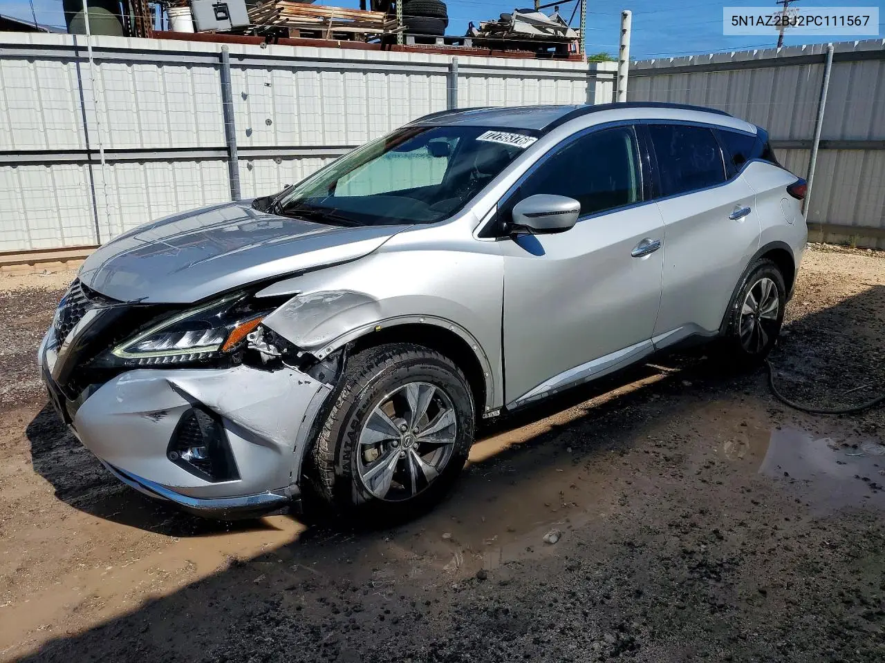 NISSAN MURANO 2023, VIN 5N1AZ2BJ2PC111567