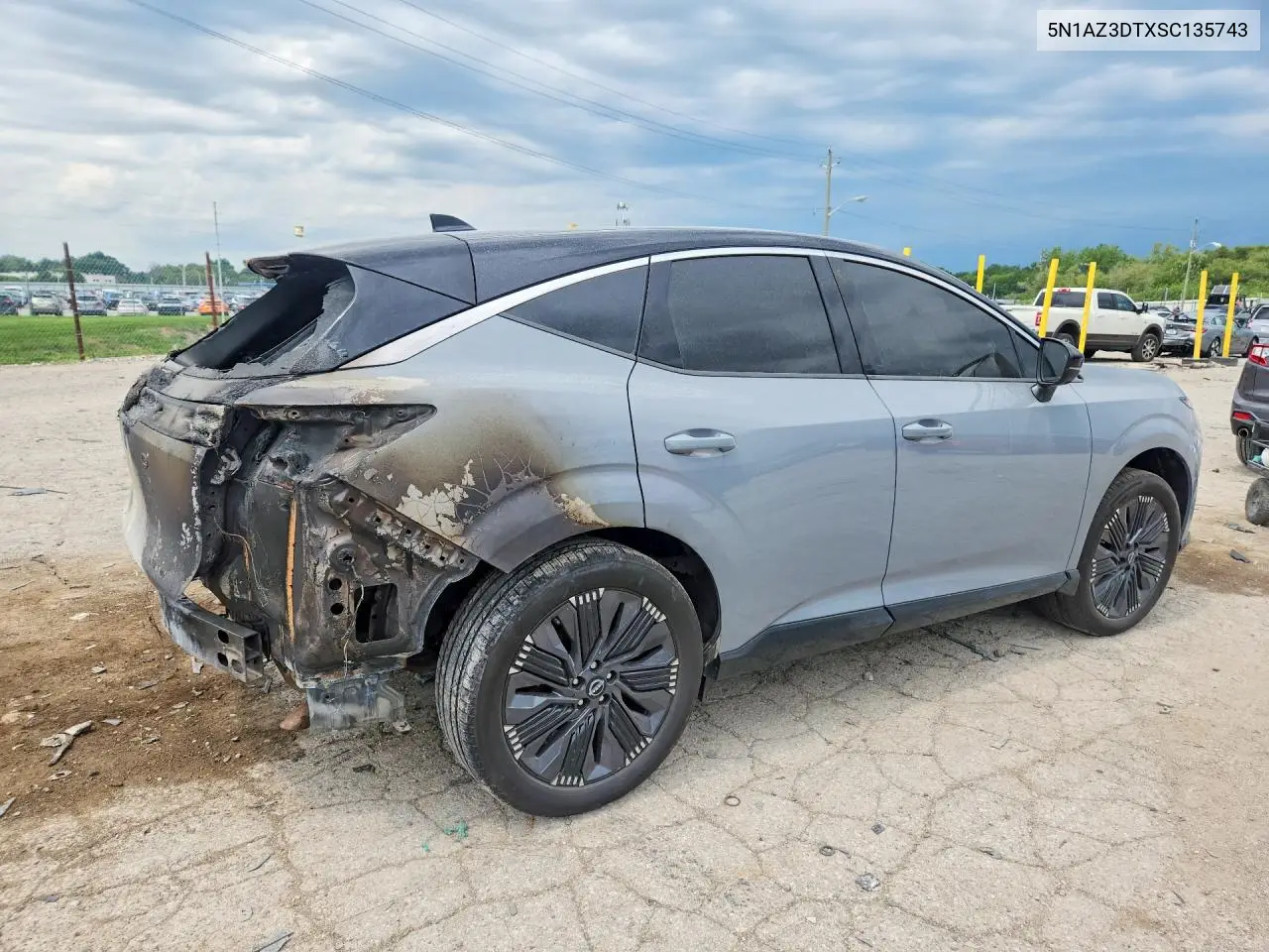 2025 NISSAN MURANO VIN 5N1AZ3DTXSC135743 — фото 3