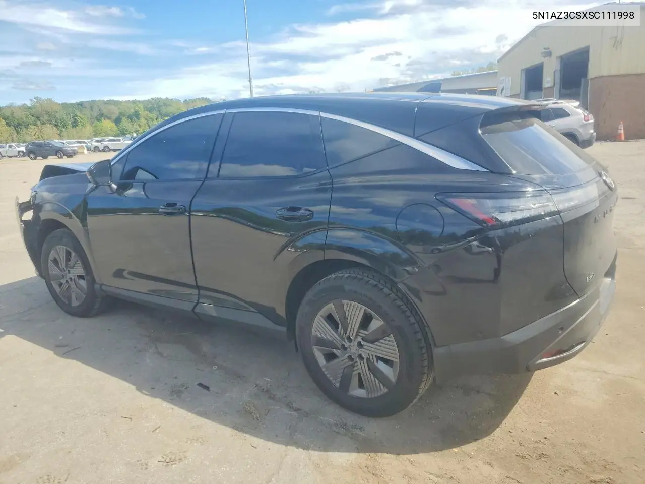 2025 NISSAN MURANO VIN 5N1AZ3CSXSC111998 — фото 2