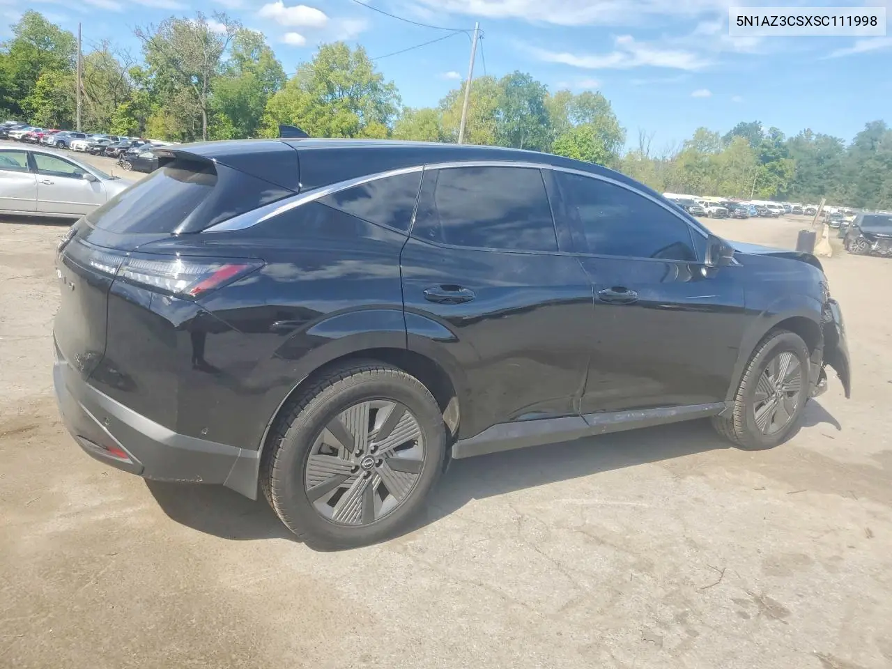 2025 NISSAN MURANO VIN 5N1AZ3CSXSC111998 — фото 3