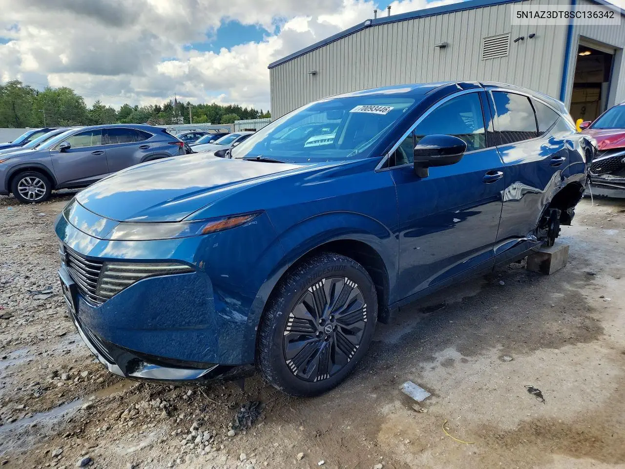 NISSAN MURANO 2025, VIN 5N1AZ3DT8SC136342