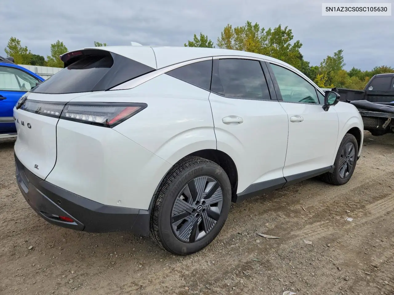 2025 NISSAN MURANO VIN 5N1AZ3CS0SC105630 — фото 3