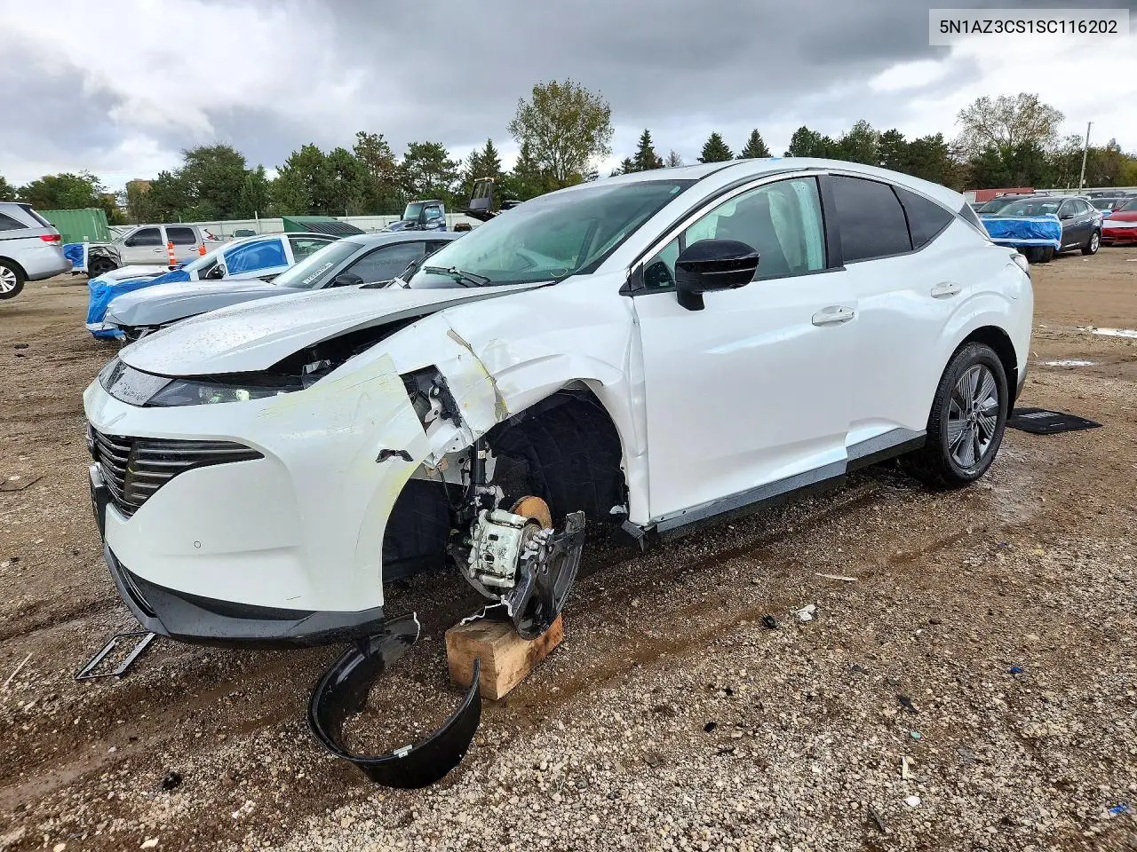 NISSAN MURANO 2025, VIN 5N1AZ3CS1SC116202