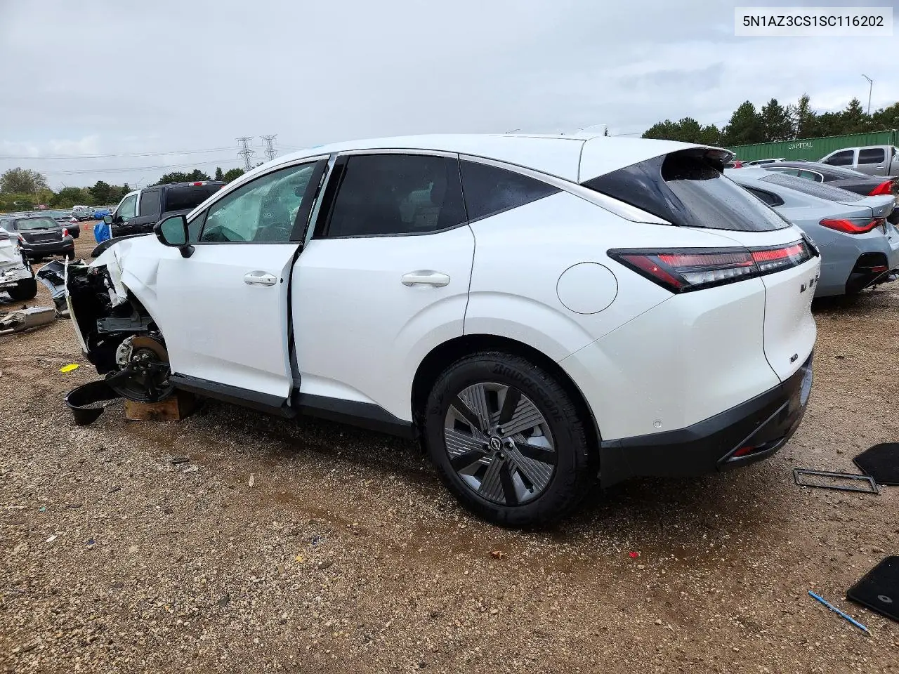 2025 NISSAN MURANO VIN 5N1AZ3CS1SC116202 — фото 2