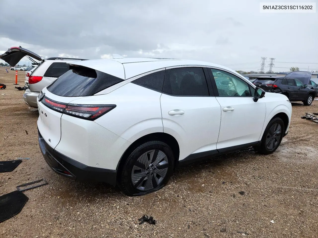2025 NISSAN MURANO VIN 5N1AZ3CS1SC116202 — фото 3