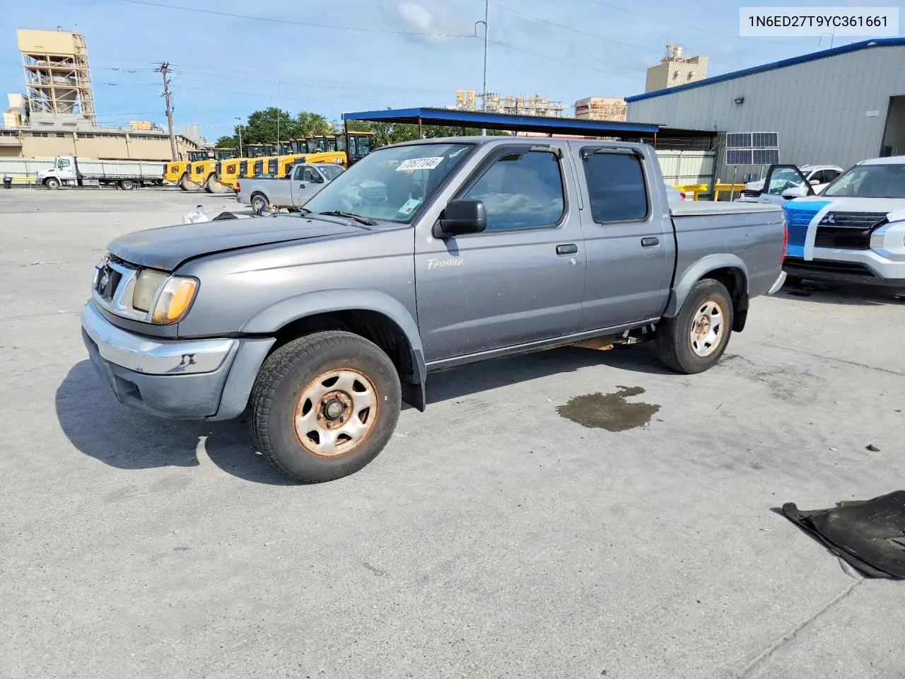 NISSAN NAVARA (FRONTIER) 2000, VIN 1N6ED27T9YC361661