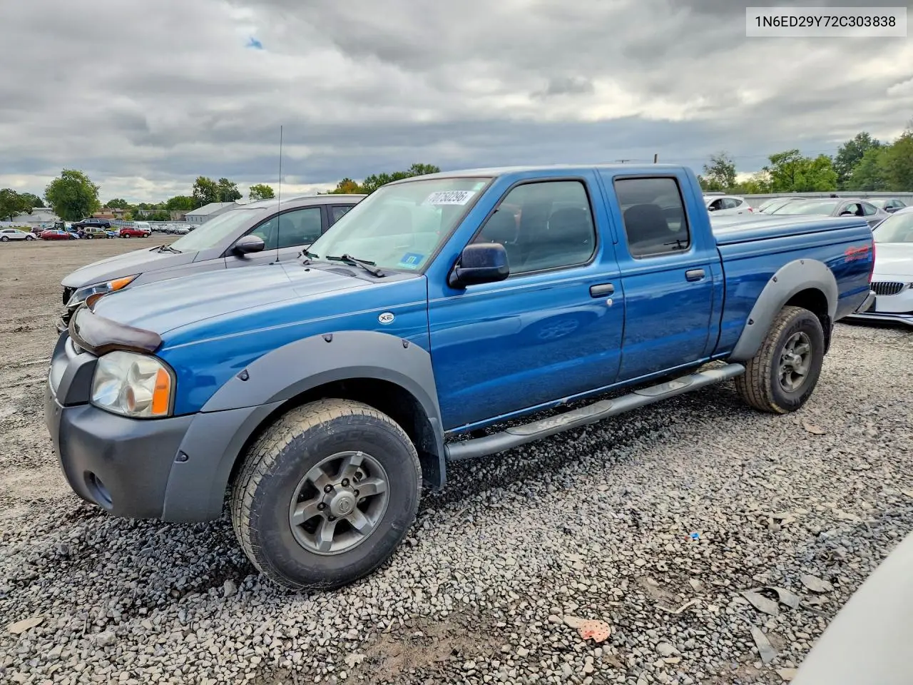 NISSAN NAVARA (FRONTIER) 2002, VIN 1N6ED29Y72C303838
