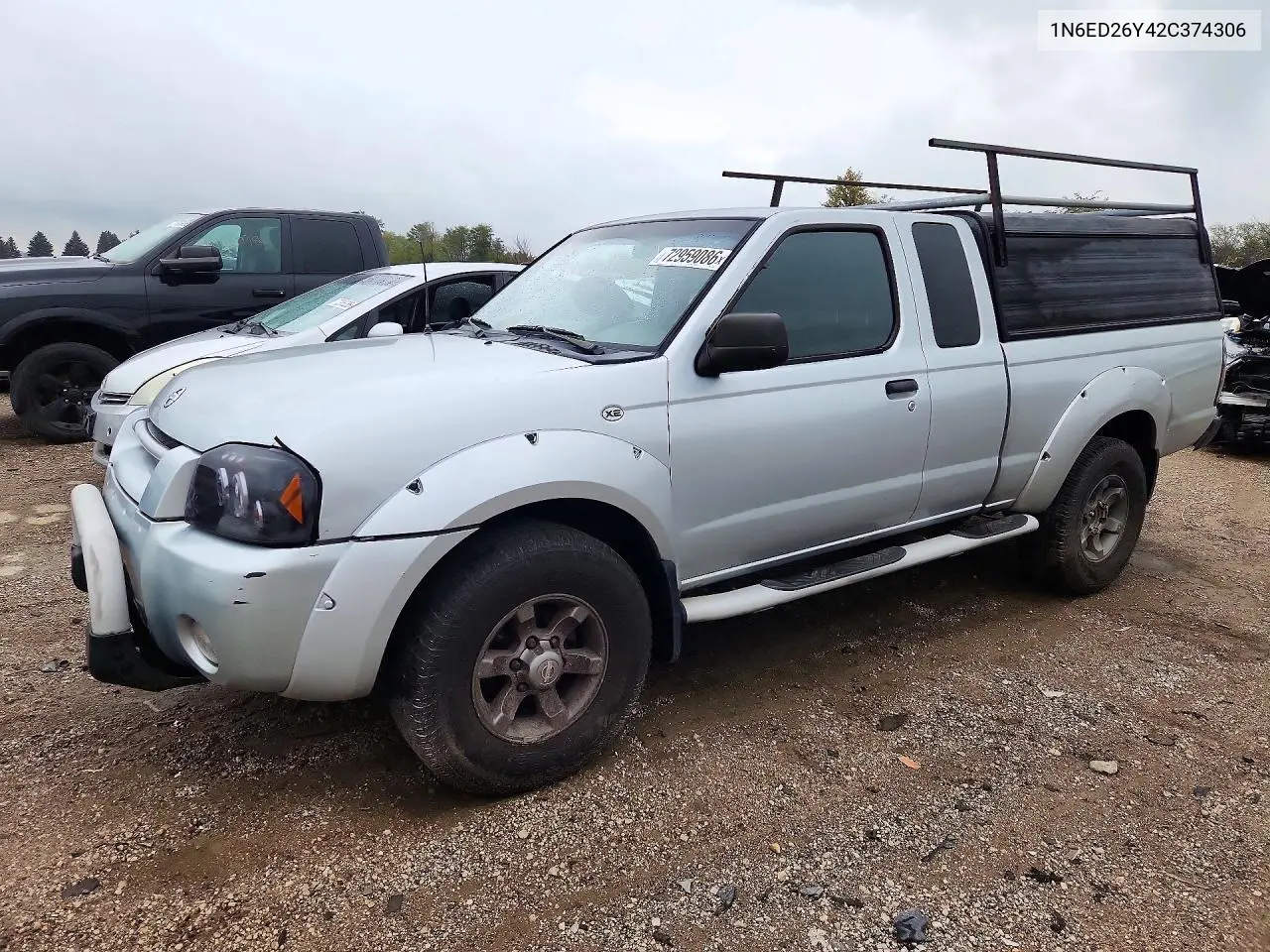NISSAN NAVARA (FRONTIER) 2002, VIN 1N6ED26Y42C374306