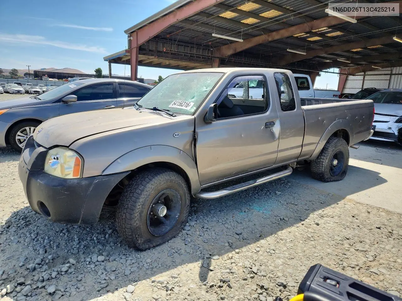 NISSAN NAVARA (FRONTIER) 2003, VIN 1N6DD26T13C425214