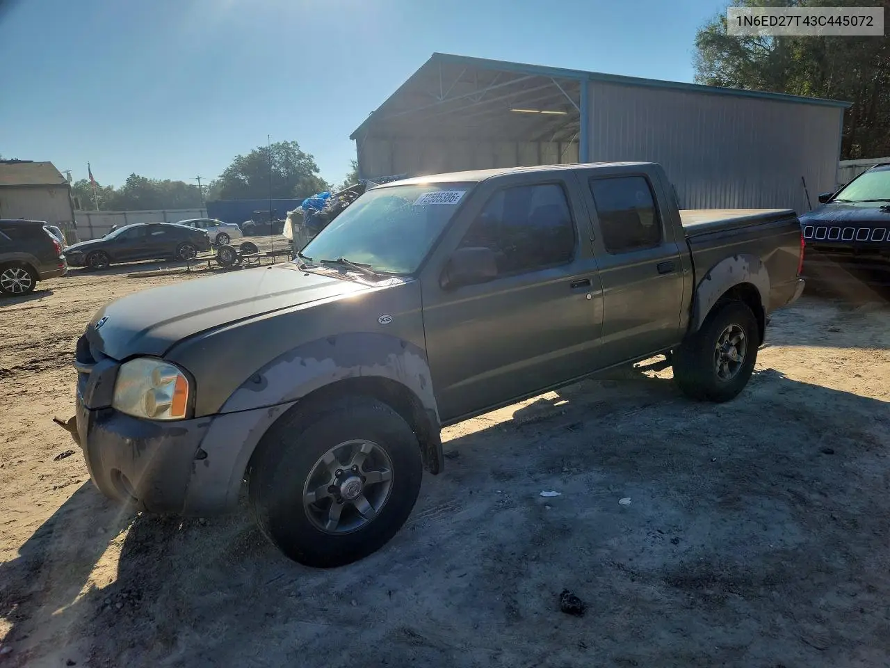 NISSAN NAVARA (FRONTIER) 2003, VIN 1N6ED27T43C445072