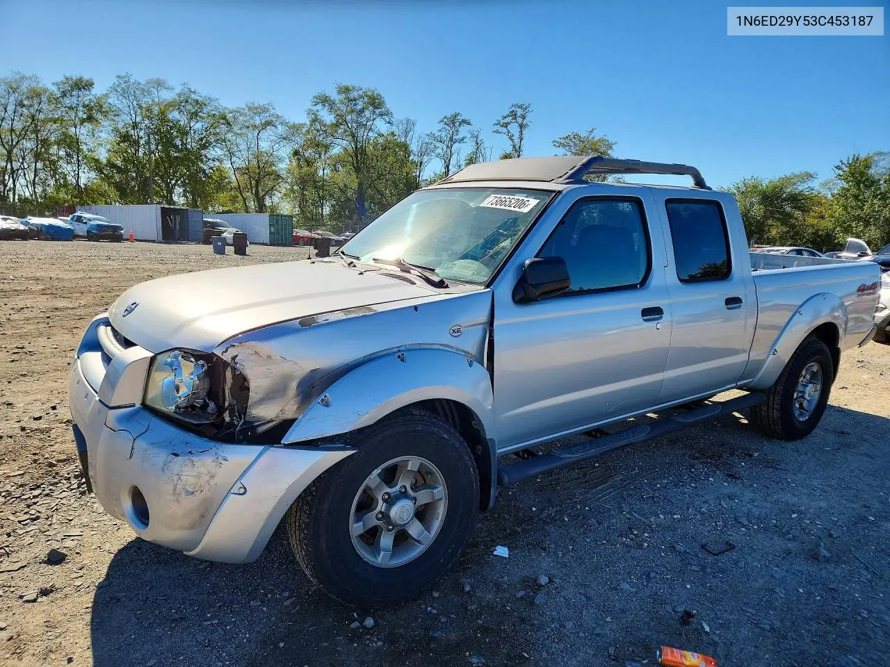 NISSAN NAVARA (FRONTIER) 2003, VIN 1N6ED29Y53C453187