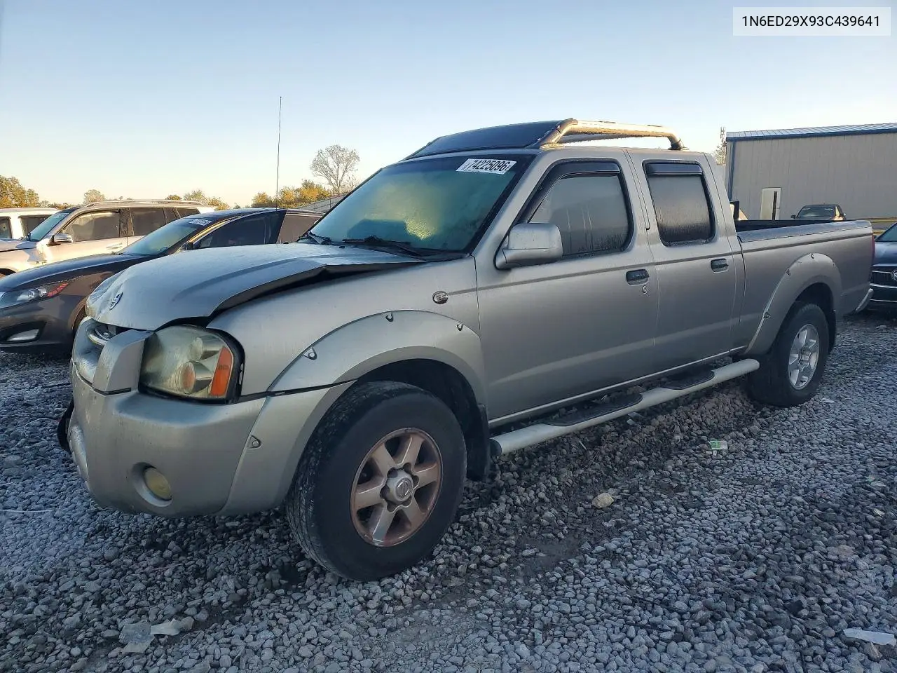 NISSAN NAVARA (FRONTIER) 2003, VIN 1N6ED29X93C439641