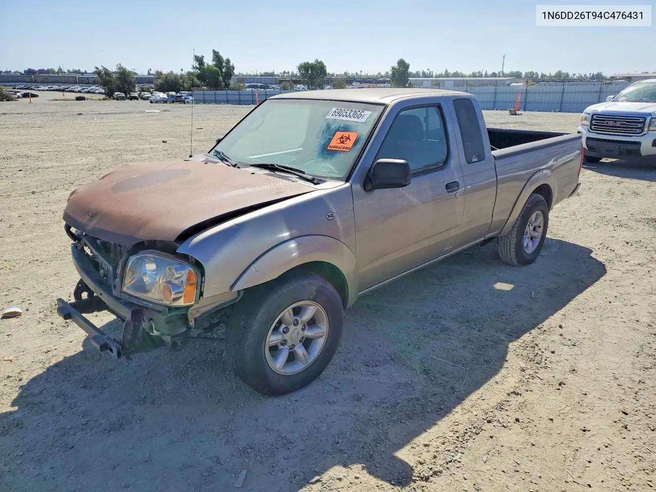 NISSAN NAVARA (FRONTIER) 2004, VIN 1N6DD26T94C476431