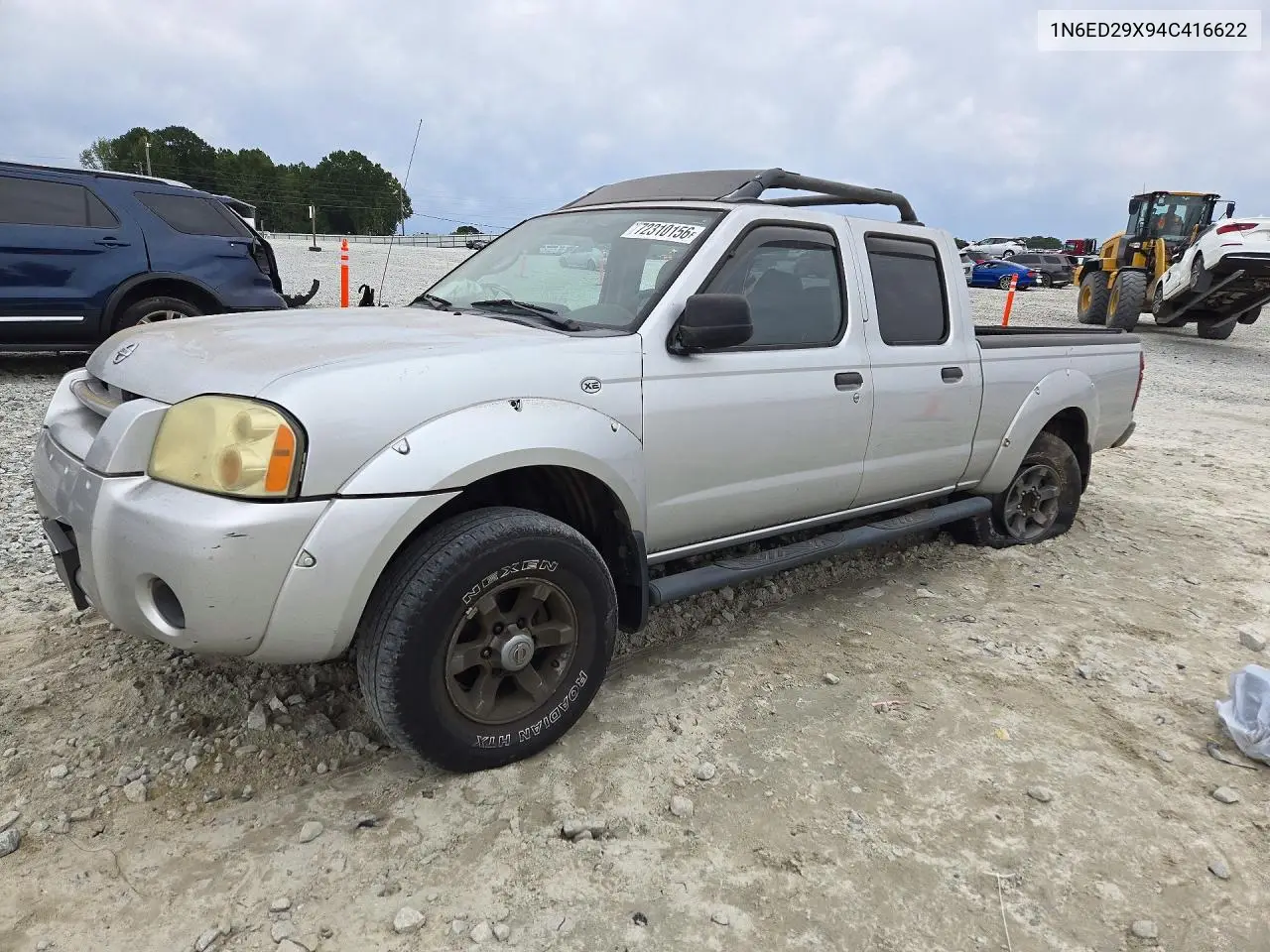 NISSAN NAVARA (FRONTIER) 2004, VIN 1N6ED29X94C416622