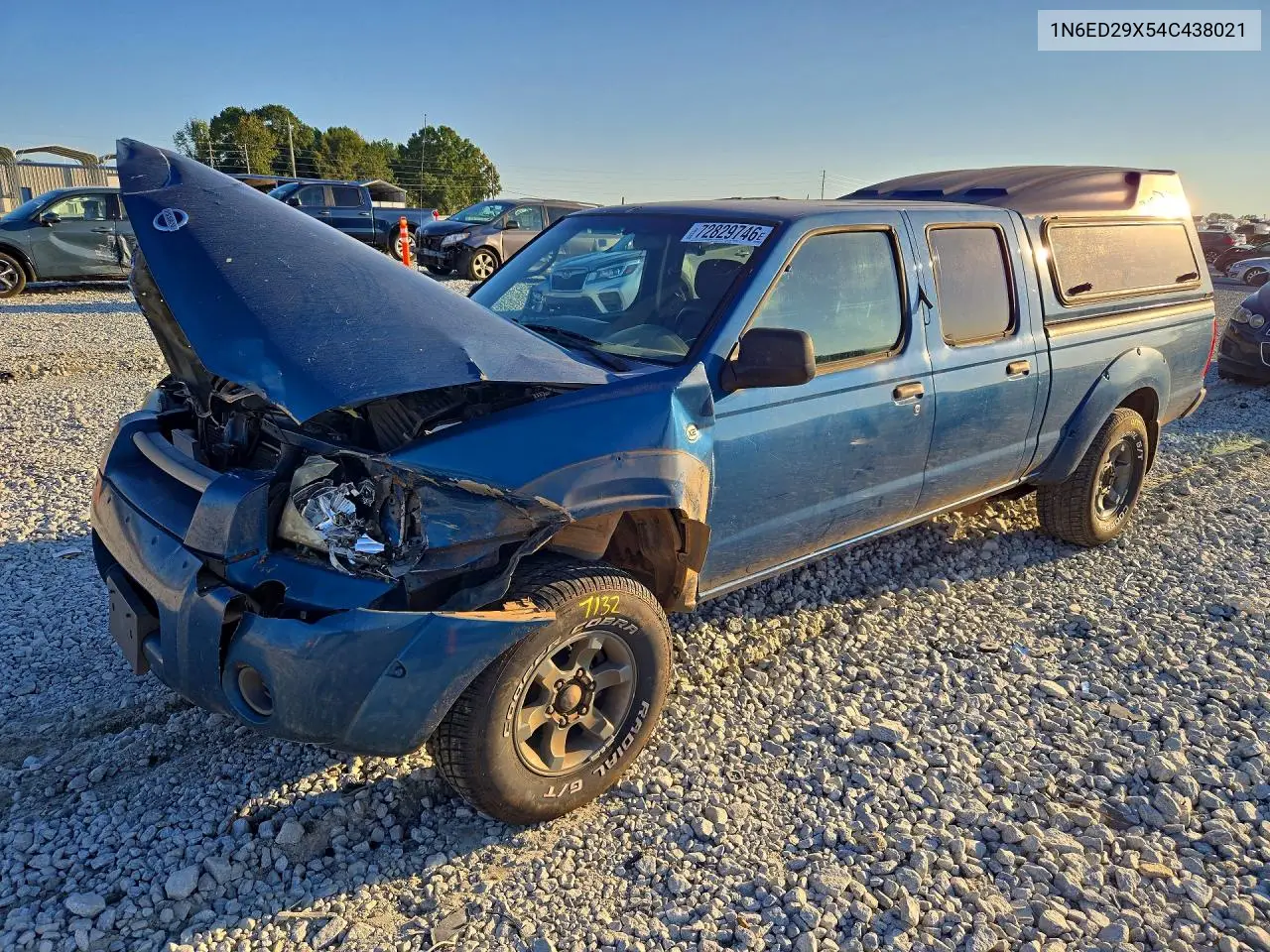 NISSAN NAVARA (FRONTIER) 2004, VIN 1N6ED29X54C438021