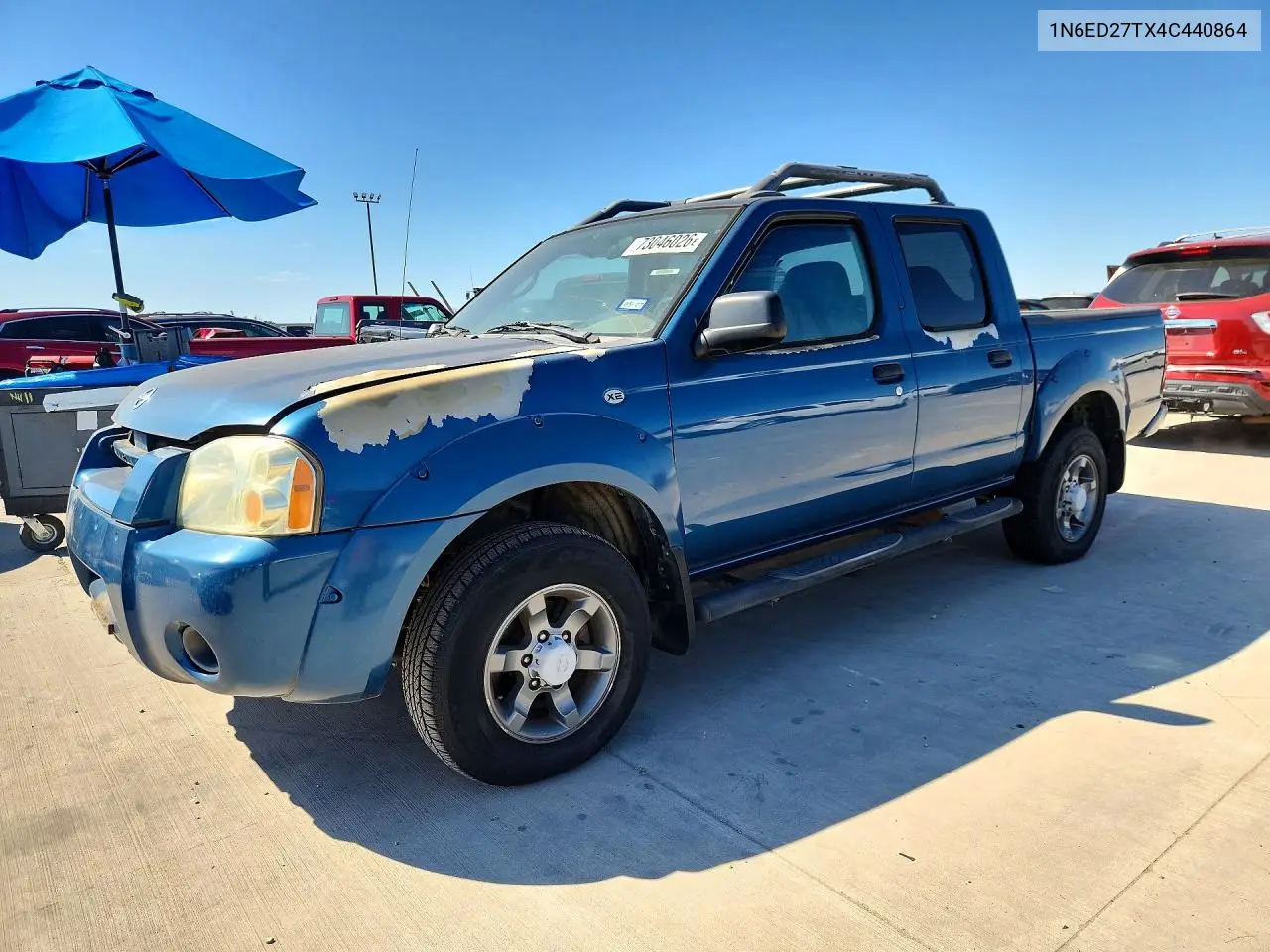 NISSAN NAVARA (FRONTIER) 2004, VIN 1N6ED27TX4C440864
