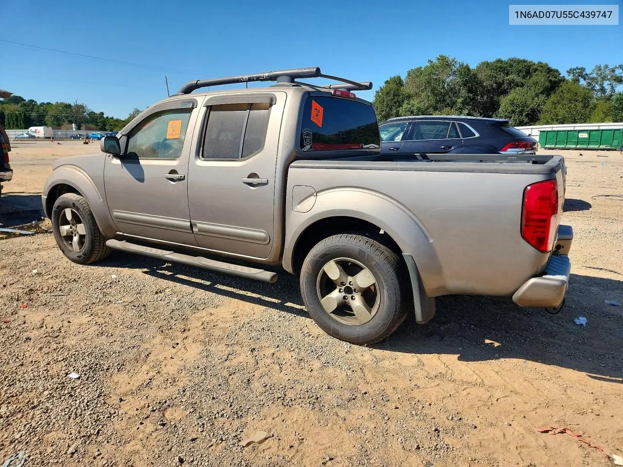 2005 NISSAN NAVARA (FRONTIER) VIN 1N6AD07U55C439747 — фото 2