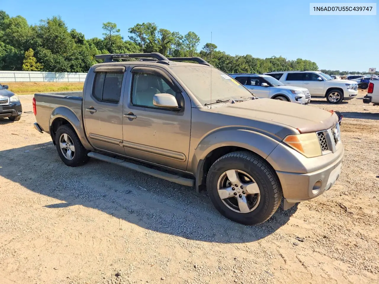 2005 NISSAN NAVARA (FRONTIER) VIN 1N6AD07U55C439747 — фото 4