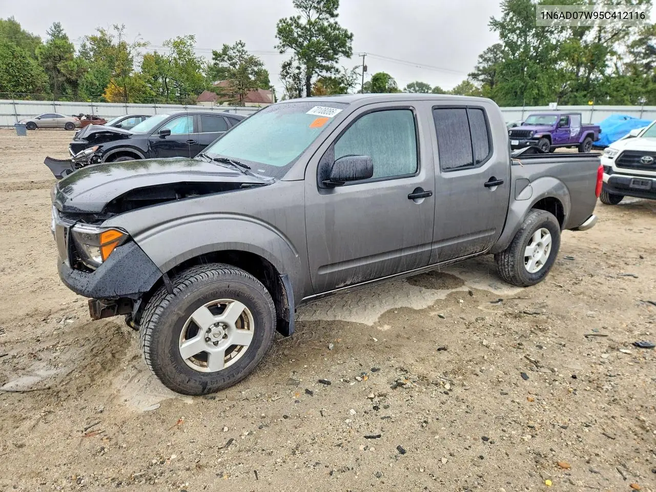 NISSAN NAVARA (FRONTIER) 2005, VIN 1N6AD07W95C412116