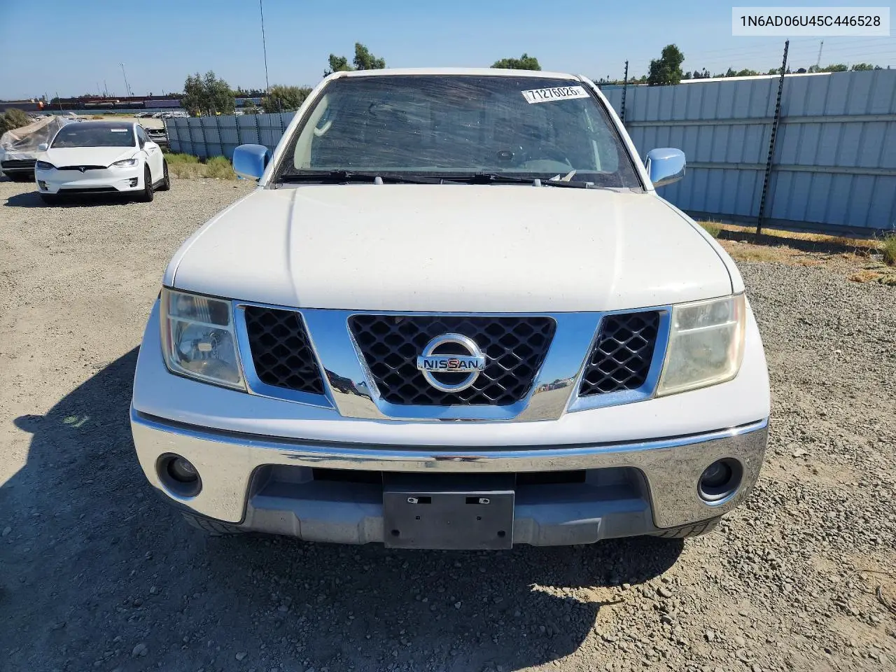 2005 NISSAN NAVARA (FRONTIER) VIN 1N6AD06U45C446528 — фото 5