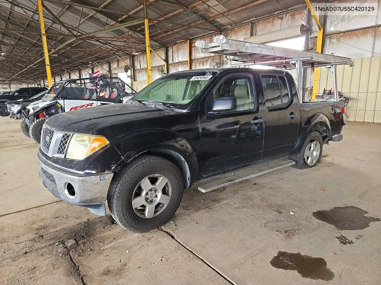 NISSAN NAVARA (FRONTIER) 2005, VIN 1N6AD07U55C420129