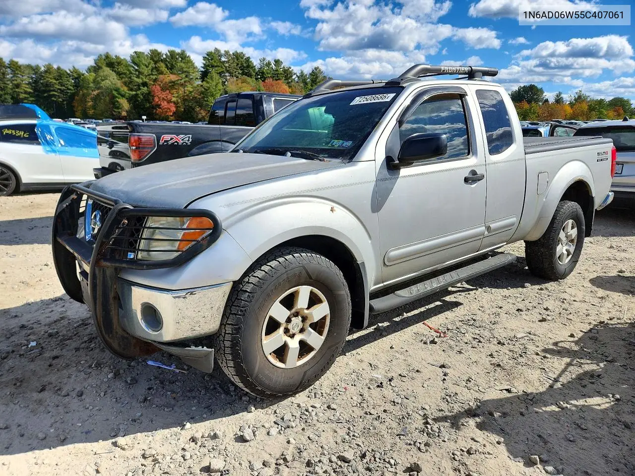 NISSAN NAVARA (FRONTIER) 2005, VIN 1N6AD06W55C407061