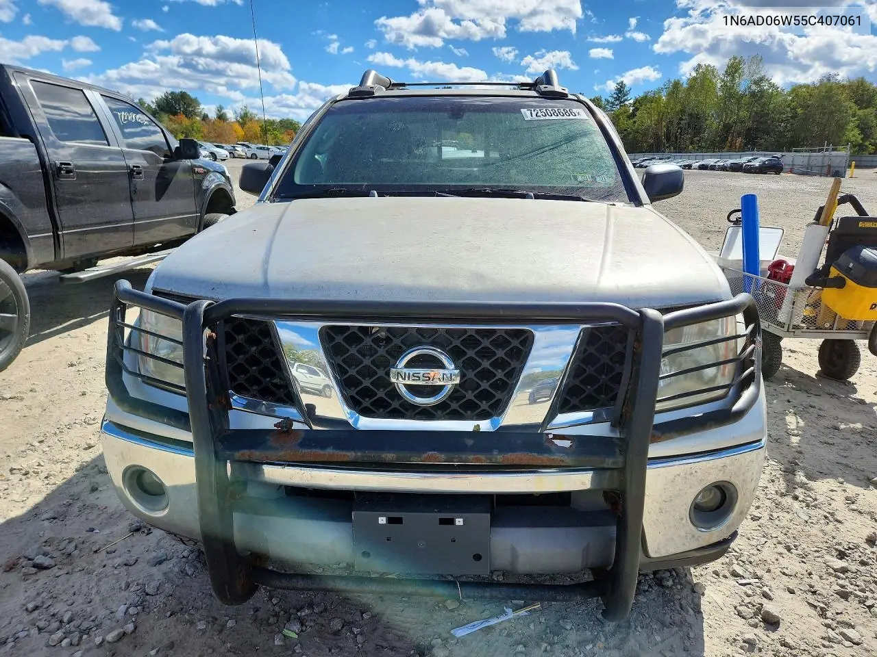 2005 NISSAN NAVARA (FRONTIER) VIN 1N6AD06W55C407061 — фото 5