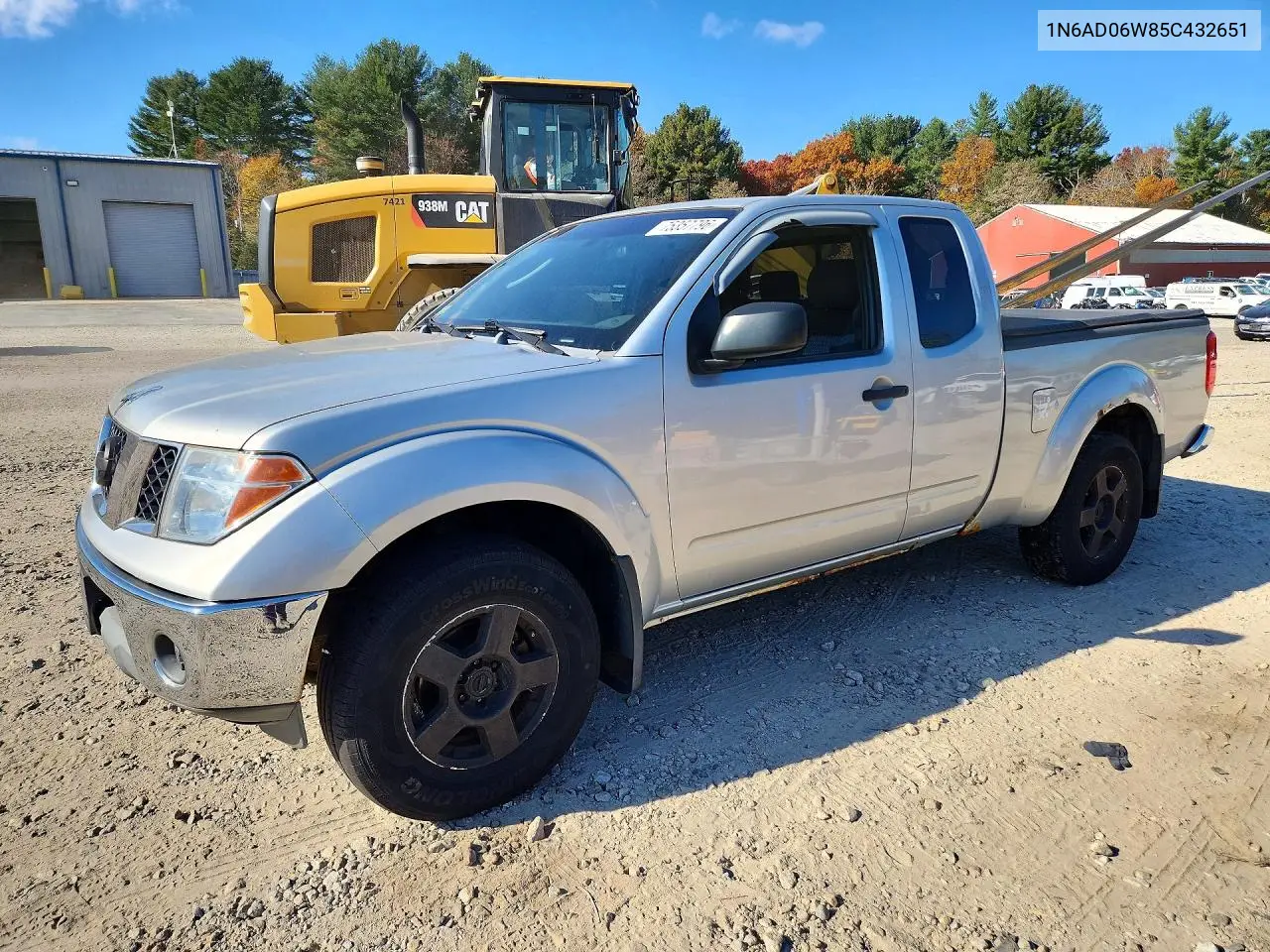 NISSAN NAVARA (FRONTIER) 2005, VIN 1N6AD06W85C432651