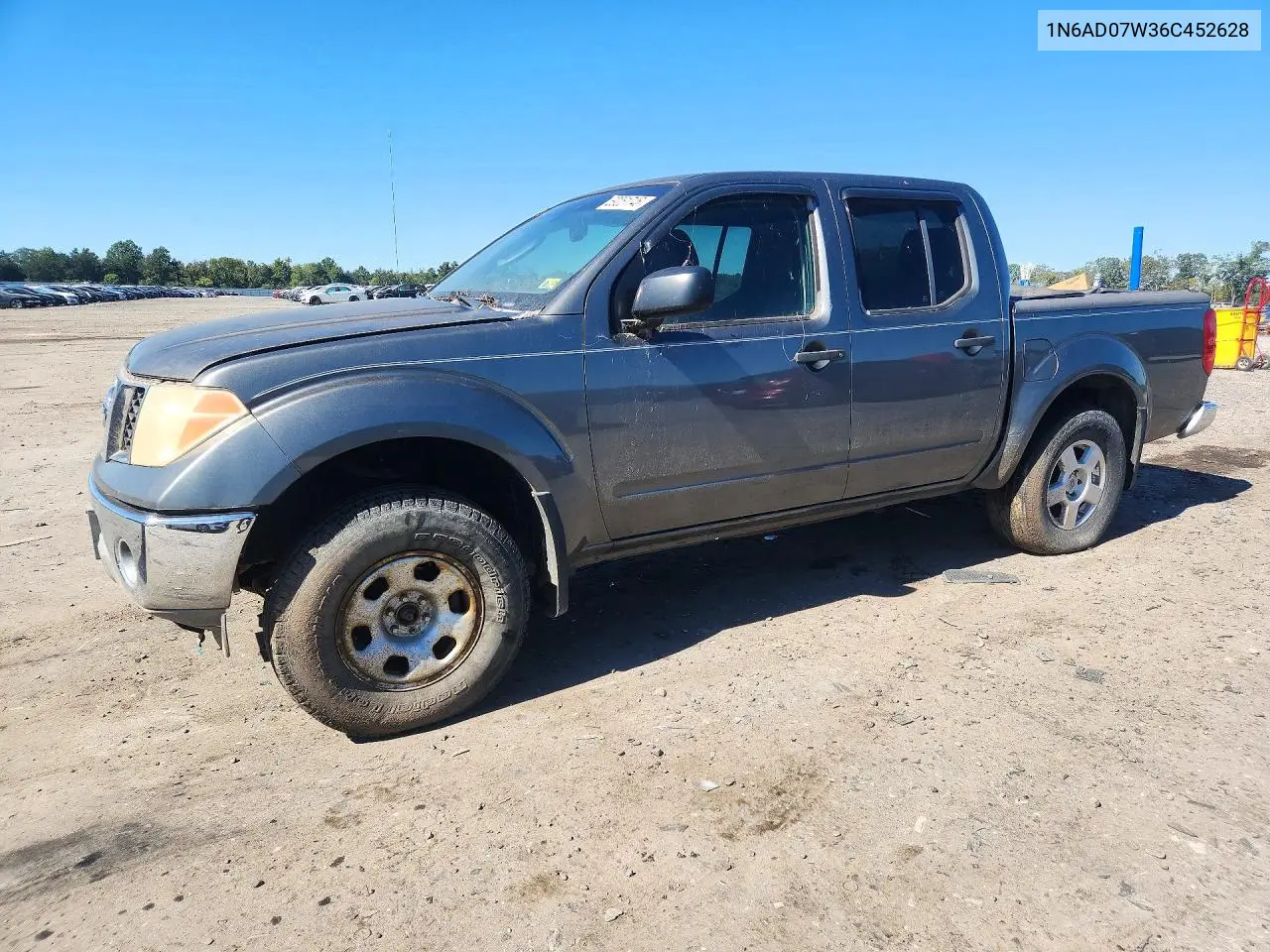 NISSAN NAVARA (FRONTIER) 2006, VIN 1N6AD07W36C452628