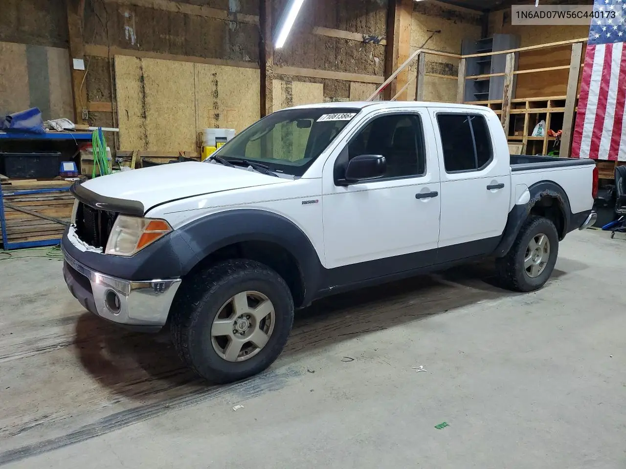 NISSAN NAVARA (FRONTIER) 2006, VIN 1N6AD07W56C440173