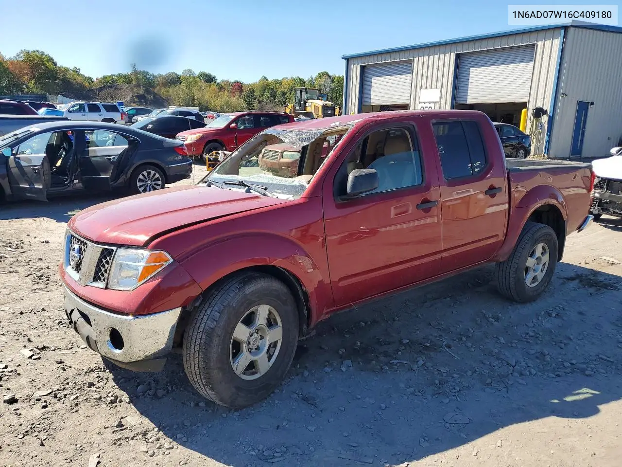 NISSAN NAVARA (FRONTIER) 2006, VIN 1N6AD07W16C409180